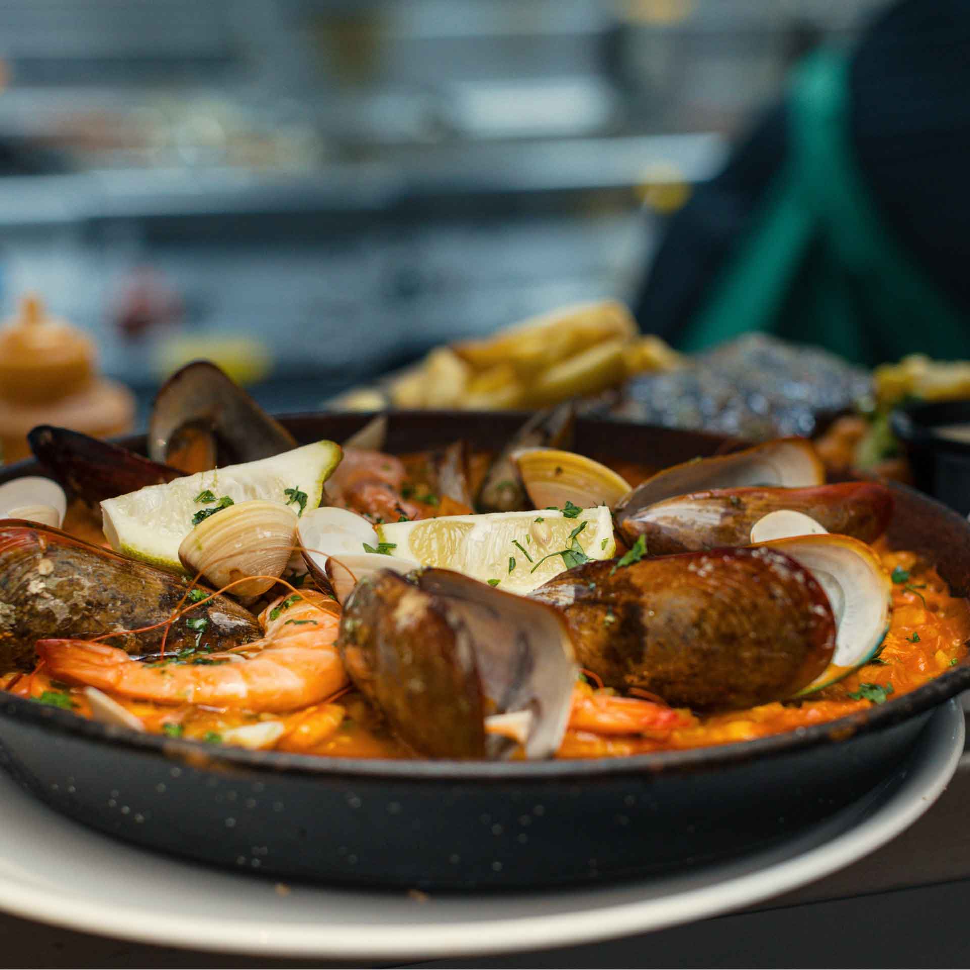 Fish and Seafood Paella